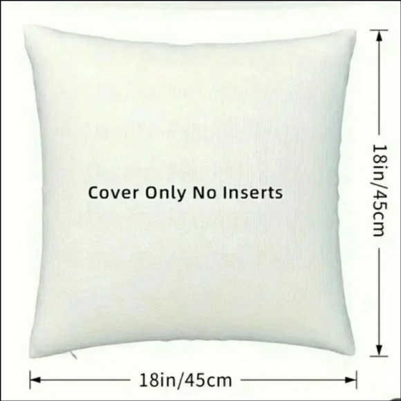 Thanksgiving Holiday Harvest Pumpkin Pillow Cover Set 4 New - Picture 5 of 5